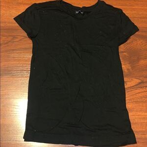 Zara Black Basic Tee